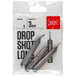Груз Дроп-шот Палочка Lucky John Pro Series Drop Shot Long 15-20 г (3 шт.)